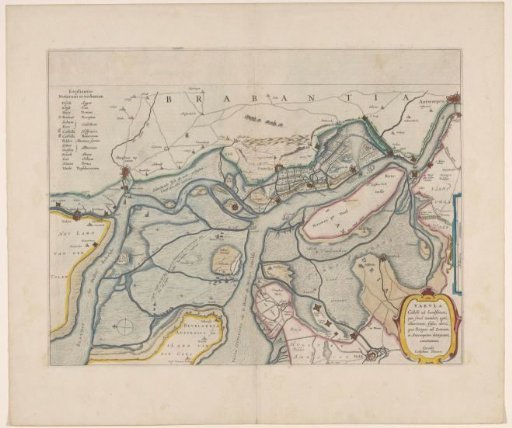 Forts on the Ooster- and Westerschelde, 1627