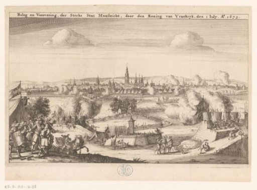 Capture of Maastricht by the French on 30 June 1673