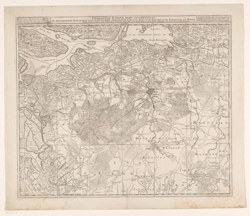 Map of Brabant