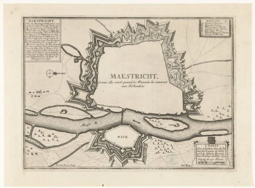 Plan of Maastricht, 1678