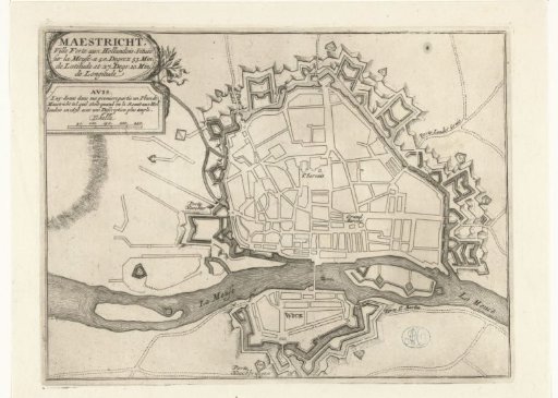Plan of Maastricht, 1678