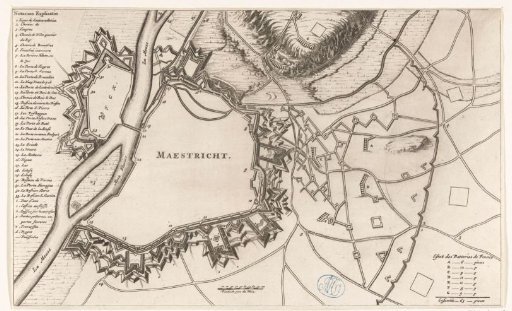 Plan of Maastricht, 1678