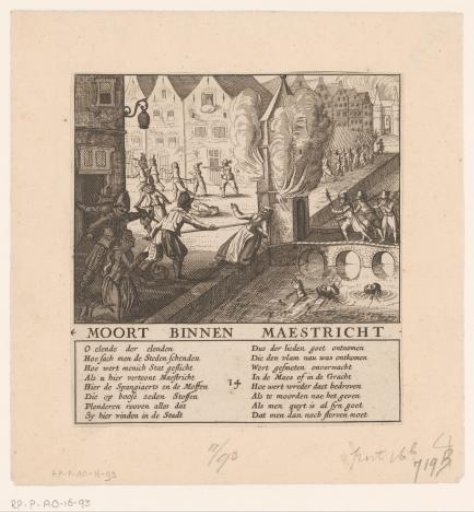 Murder at Maastricht, 1576