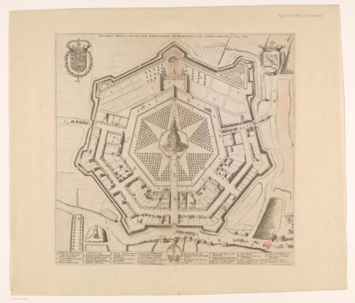 Plan of Scherpenheuvel