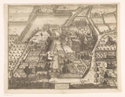 View of the Abbey of Vorst