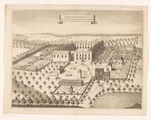 View of the Priory of Klein Bijgaarden