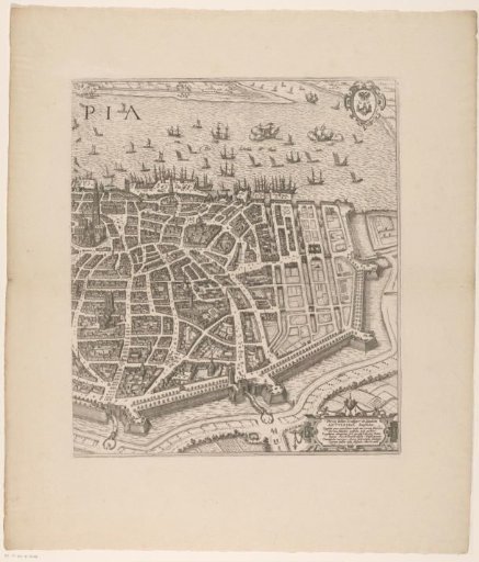 Plan of Antwerp (right part)