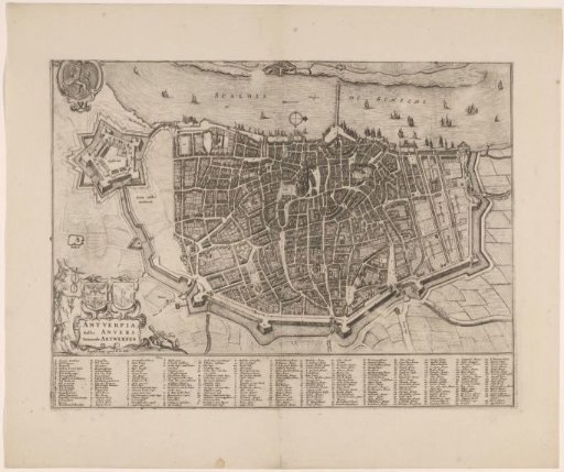 Plan of Antwerp