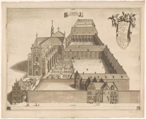View of the Carmelite Convent in Antwerp