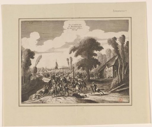 The Spaniards under Don Cantelmo defeated at Borgerhout, 1643