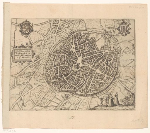 Map of Mechelen