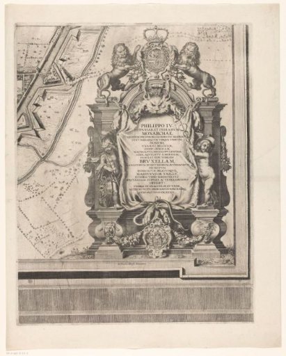 Map of Brussels (lower right section)