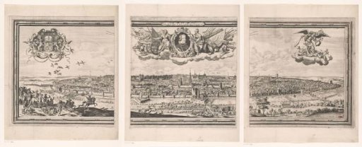View of Brussels, Consisting of Three Parts