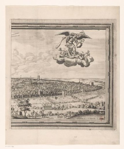 View of Brussels (right part)