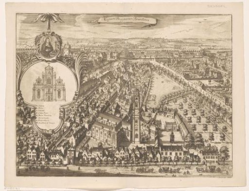 View of St. John the Baptist Church at the Beguinage, Brussels