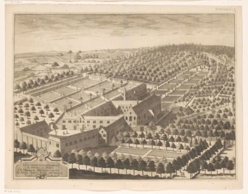 View of the Boetendaal Monastery
