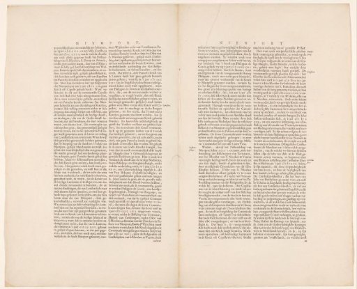 Part of the description of Nieuwpoort