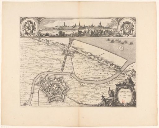 Plan and view of Grevelingen