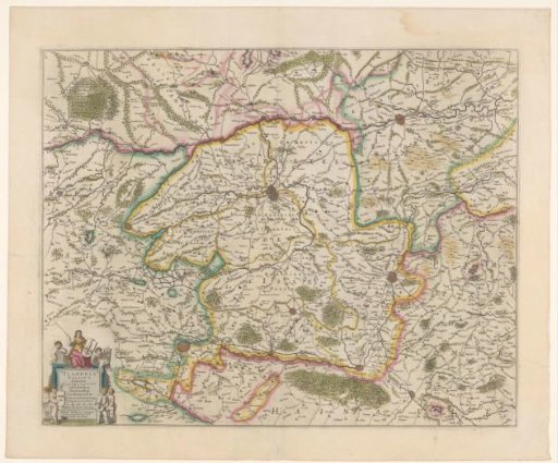 Map of French Flanders