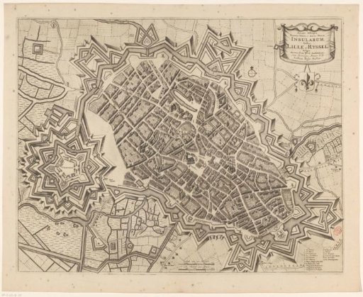 Plan of Lille