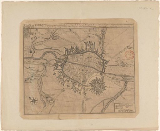 Plan of Tournai