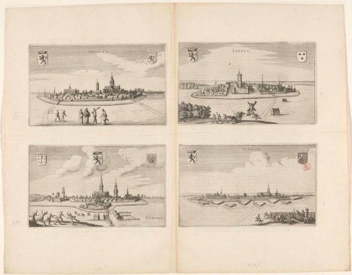 Views of Orchies, Lannoy, La Bassée and Comines