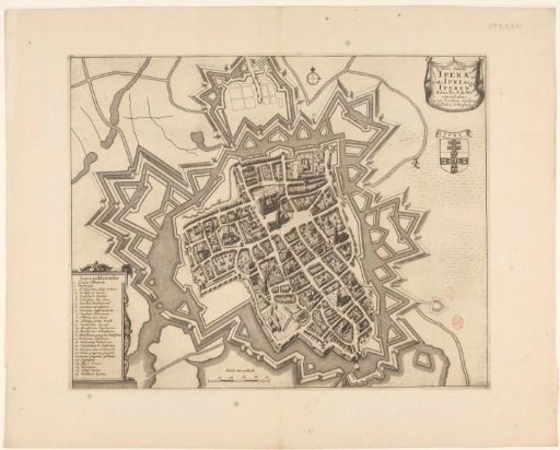 Plan of Ypres