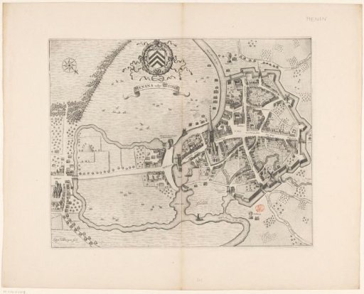 Plan of Menen