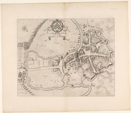 Plan of Menen