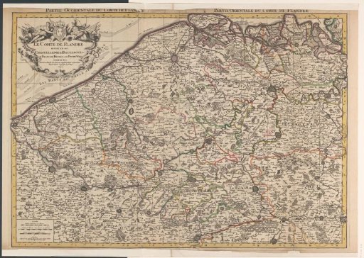 Map of the County of Flanders
