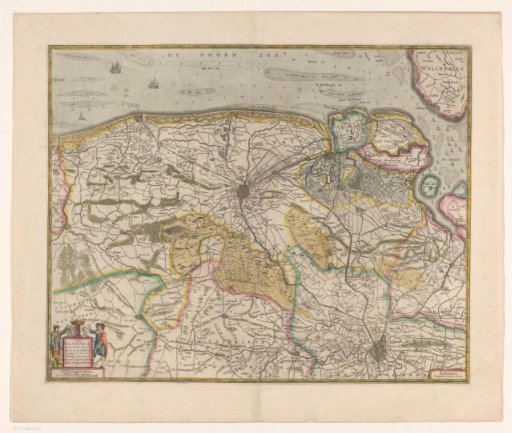 Map of the Brugse Vrije