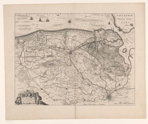 Map of the Brugse Vrije