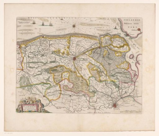 Map of the Brugse Vrije