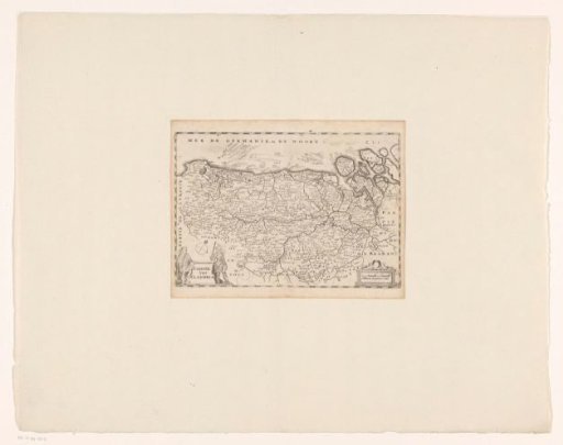 Map of the County of Flanders