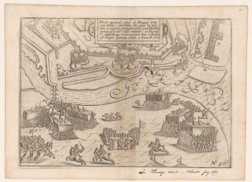 Siege of Ostend: assault by Bucquoy on 7 January 1602