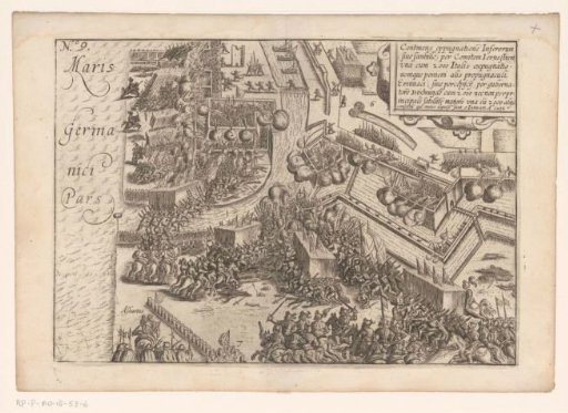 Siege of Ostend: assault on the fortress on 7 January 1602