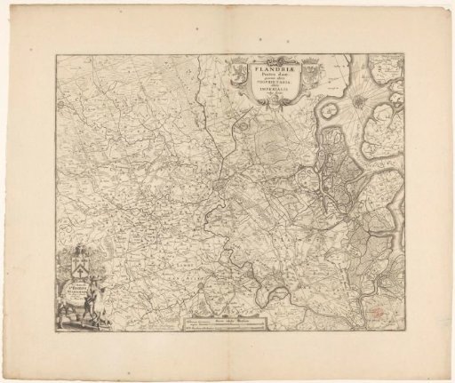 Map of Actual and Royal Flanders