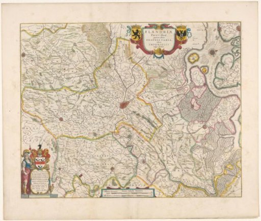 Map of Actual and Royal Flanders