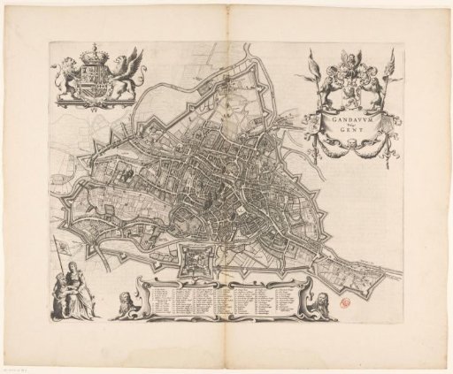 Plan of Ghent