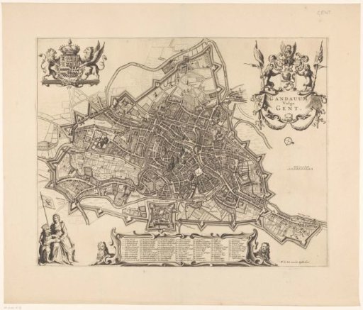 Plan of Ghent