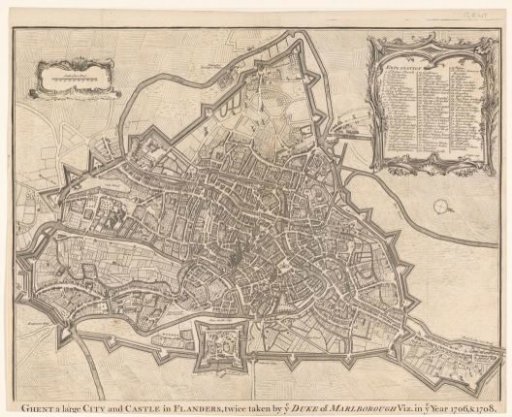 Plan of Ghent