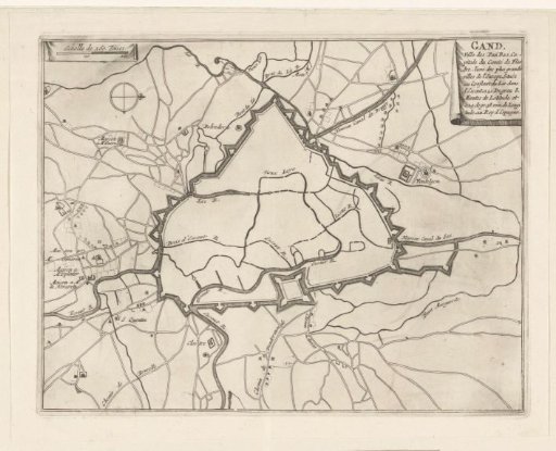 Fortress Plan of Ghent
