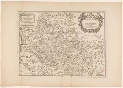 Map of the County of Artois