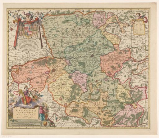 Map of Hainaut