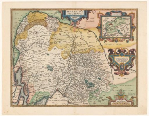 Map of Brabant
