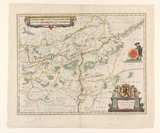 Map of the County of Namur