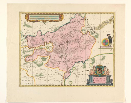 Map of the County of Namur