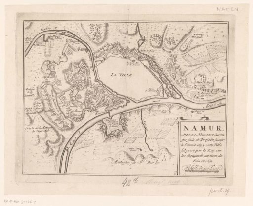 Fortress Plan of Namur