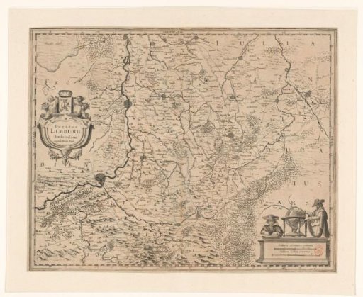 Map of the Duchy of Limburg