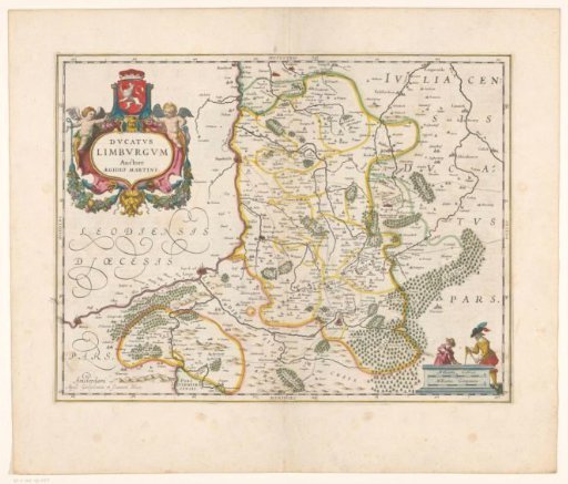 Map of the Duchy of Limburg